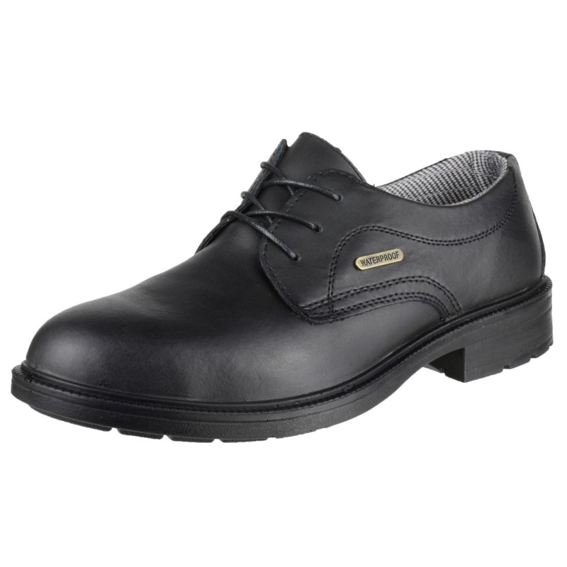 Amblers FS62 Black Waterproof Gibson Safety Shoes