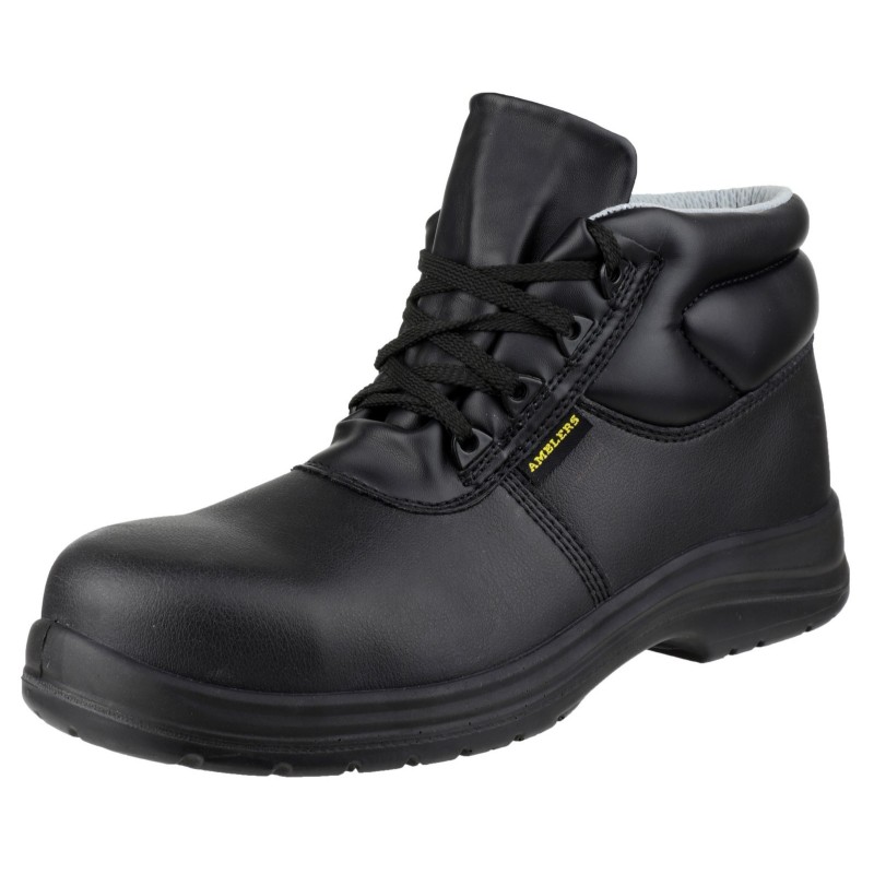 Amblers  FS663 Black Metal Free Safety Boots