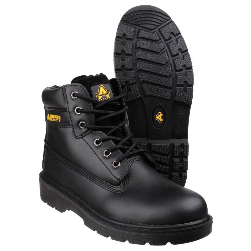 Amblers FS112 Black Safety Boots