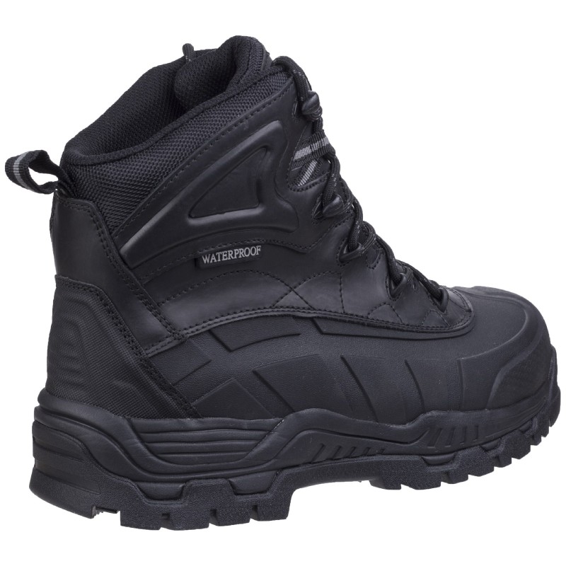 Amblers FS430 Orca Black Safety Boots Waterproof Metal Free