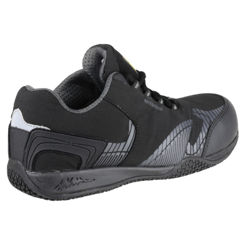 Amblers FS29C Black Safety Trainers Metal Free
