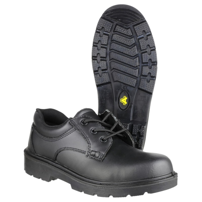 Amblers FS38C Black Safety Shoes Metal Free