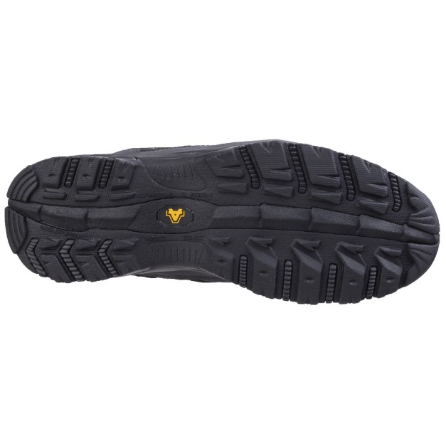 Amblers FS68C Black Metal Free Safety Trainers