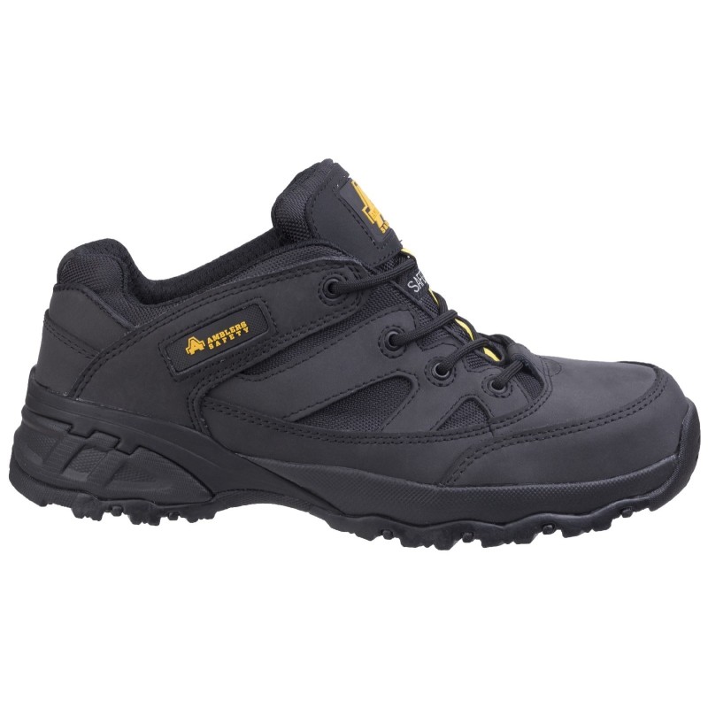 Amblers FS68C Black Metal Free Safety Trainers