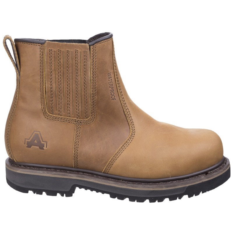 Amblers AS232 Worton Tan Safety Dealer Boots