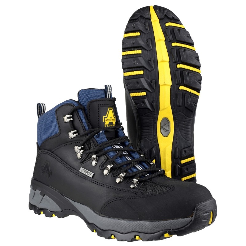 Amblers FS161 Black Waterproof Safety Boots