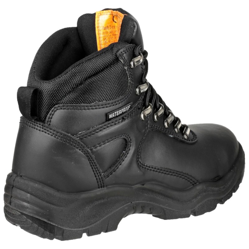 Amblers FS218 Black Waterproof Safety Boots